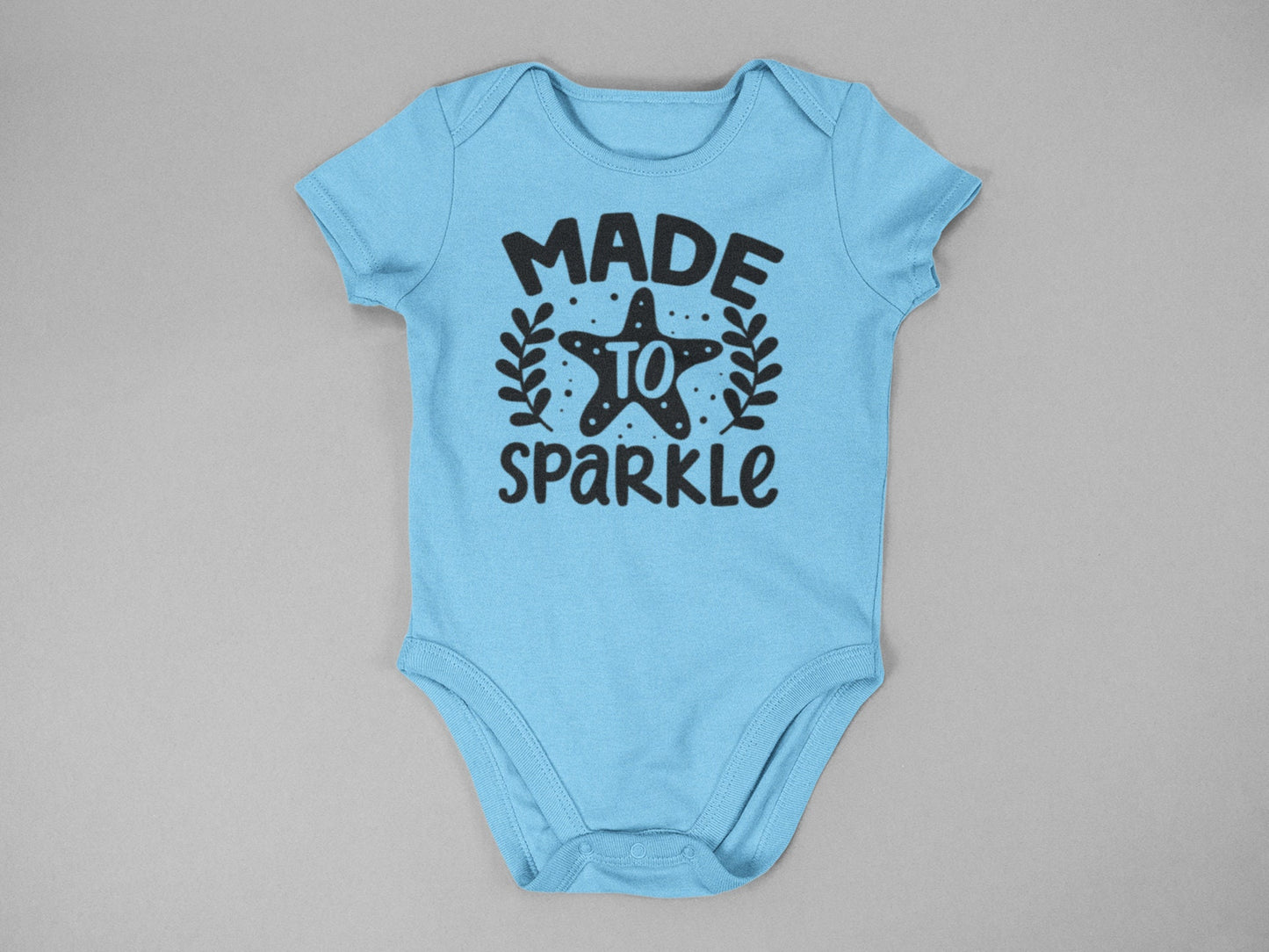 Made to Sparkle onesie