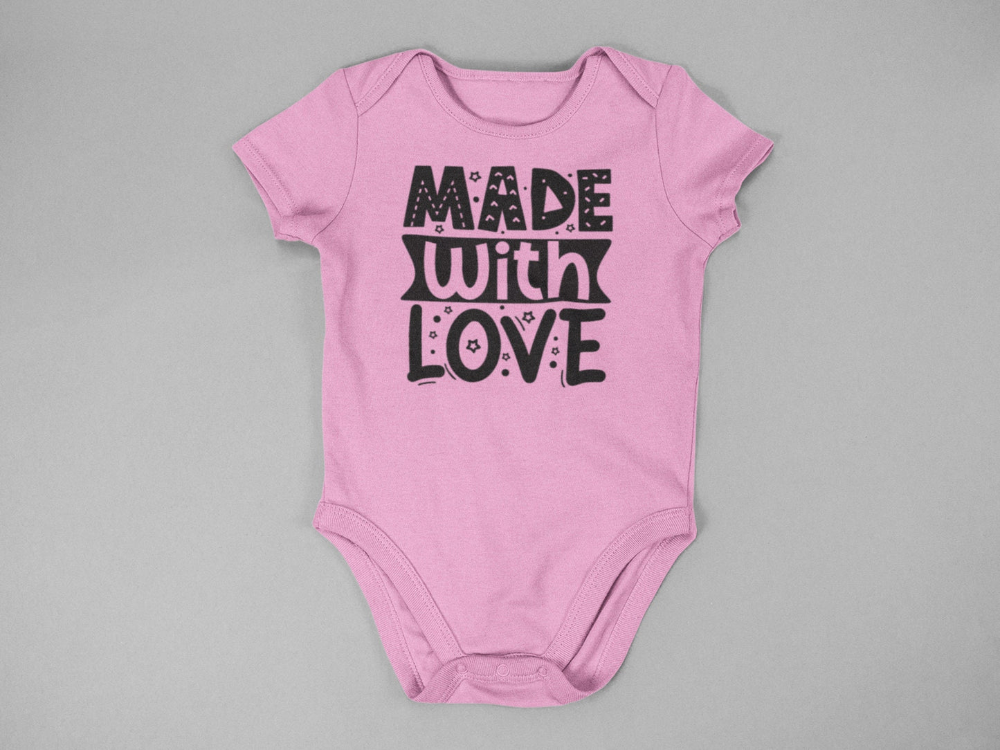 Made with love onesie