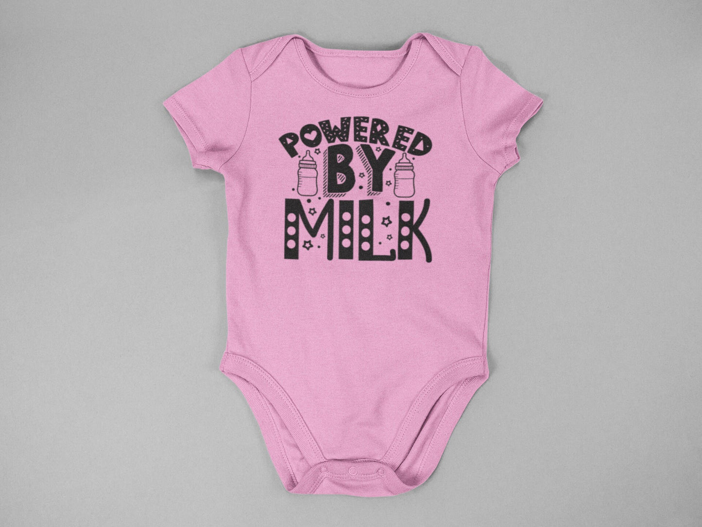 Powered by milk onesie