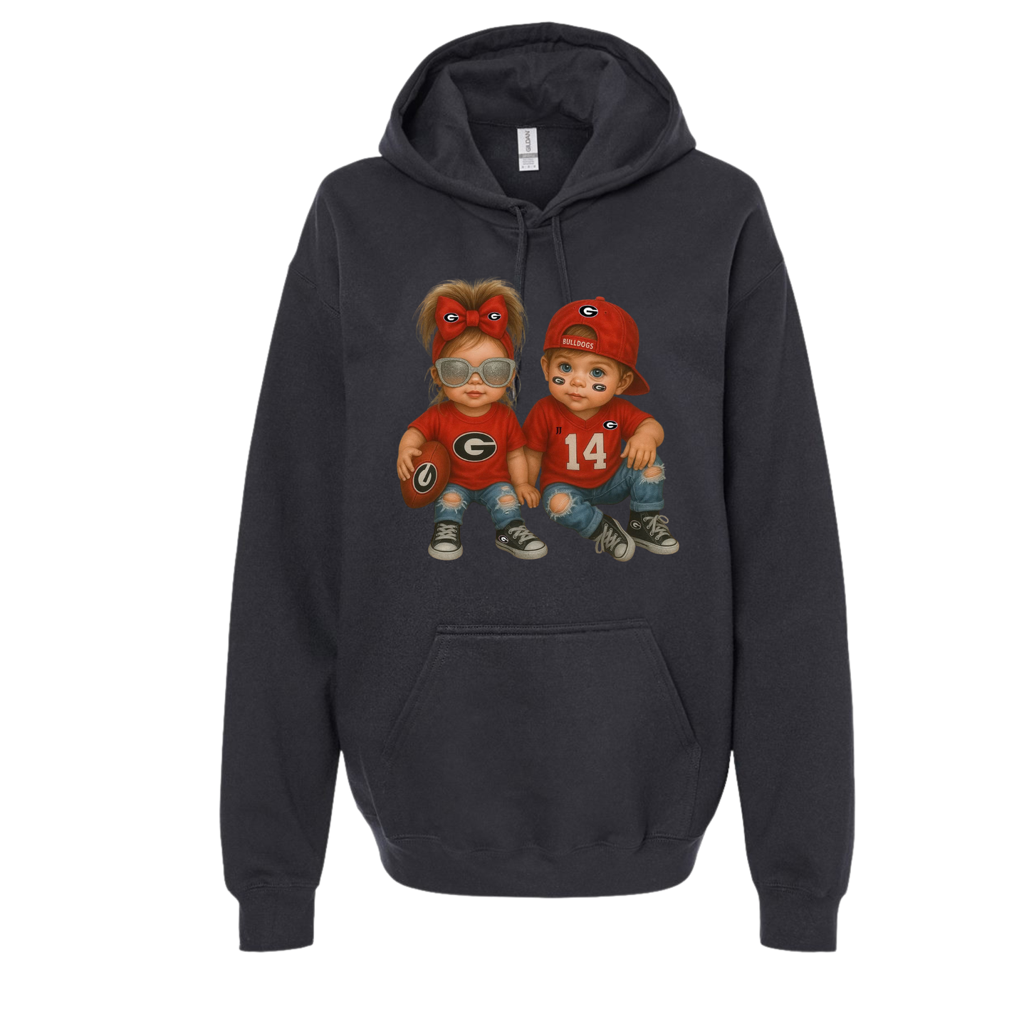 College Inspired Hoodie GA Kids