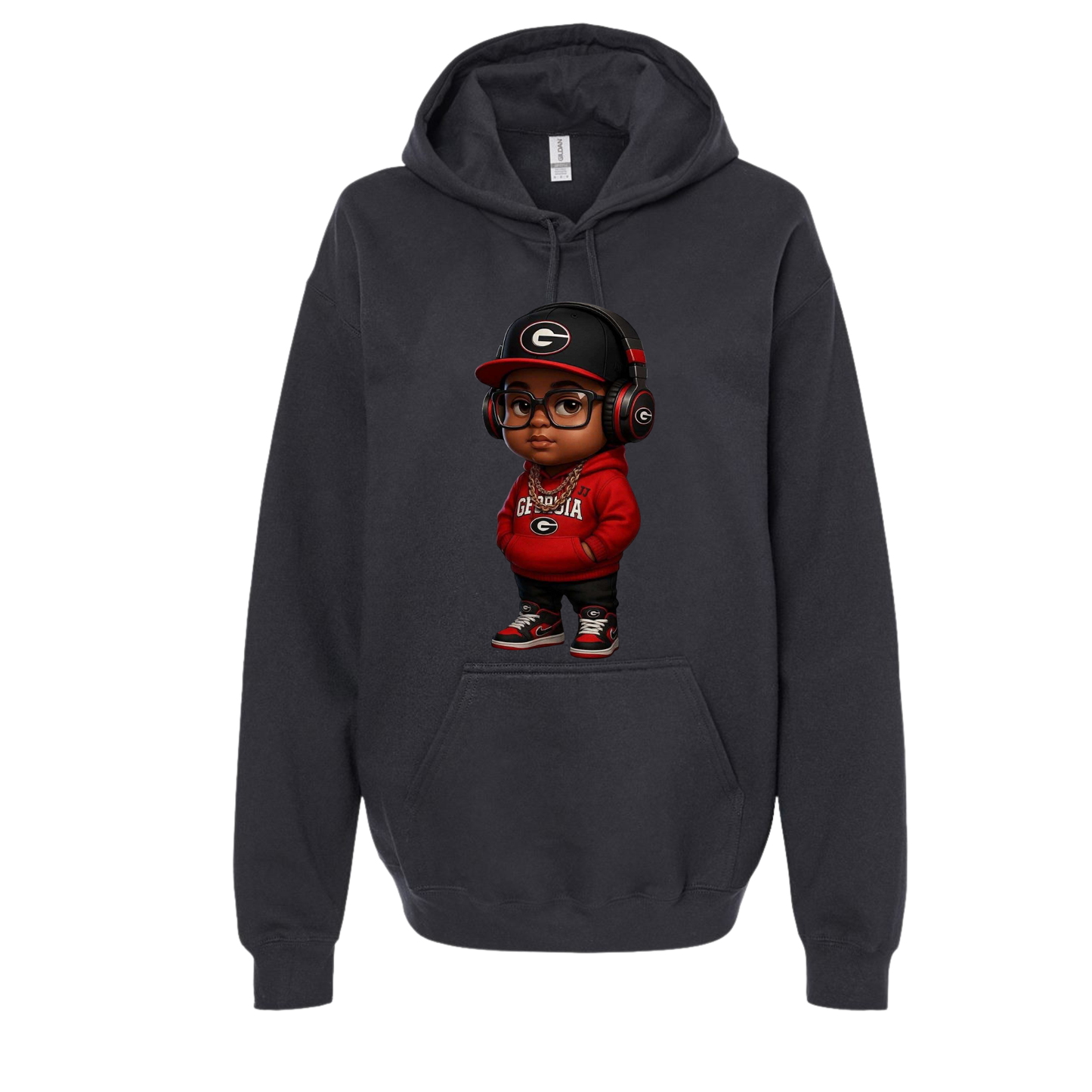 College Inspired Hoodie GA Kid