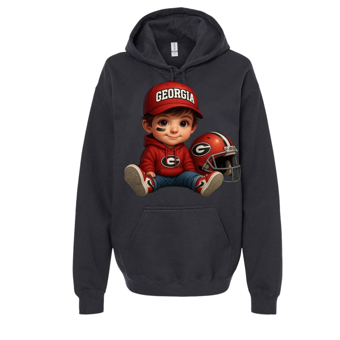 College Inspired Hoodie GA boy