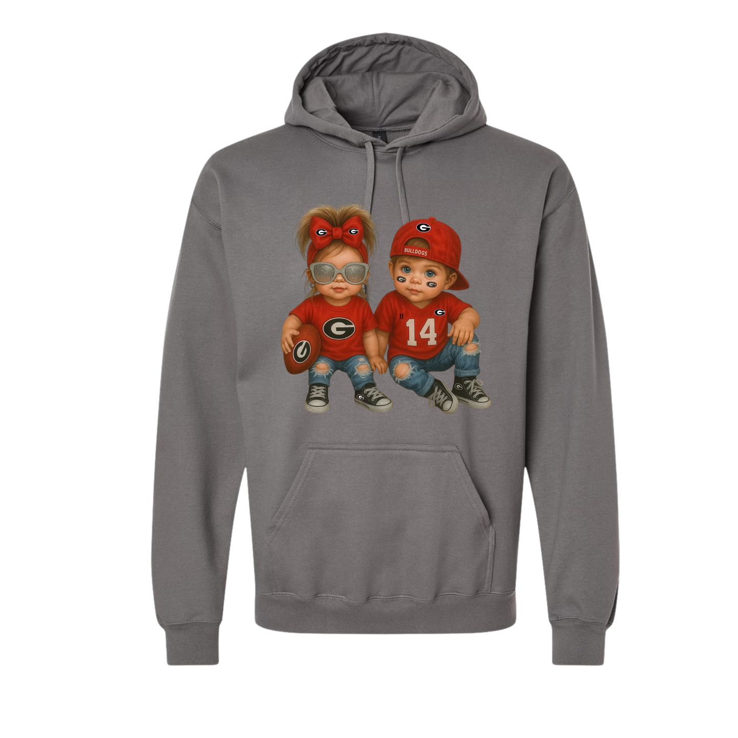 College Inspired Hoodie GA Kids
