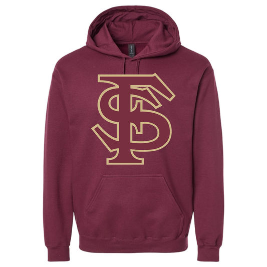 College Inspired Hoodie FSU Logo