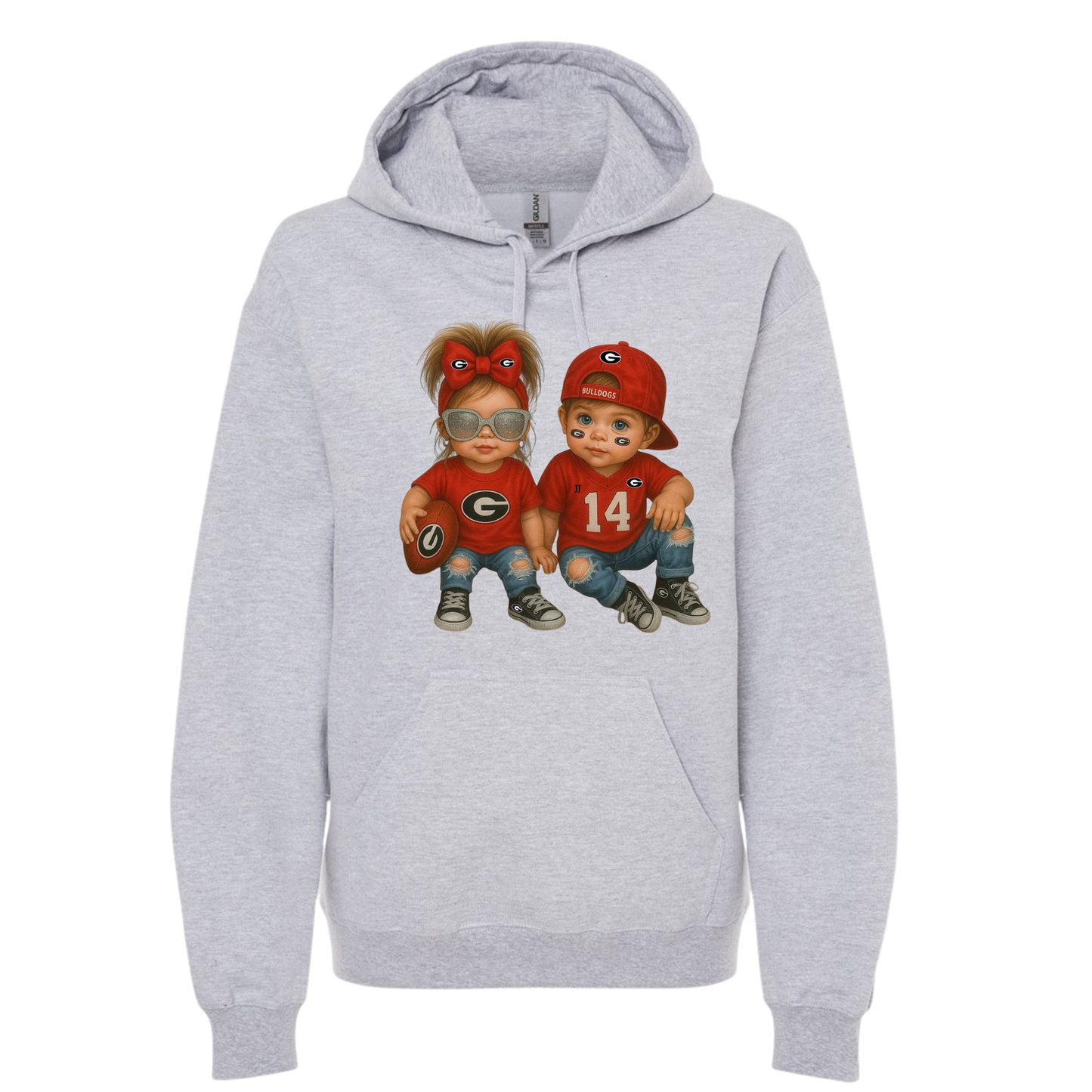 College Inspired Hoodie GA Kids