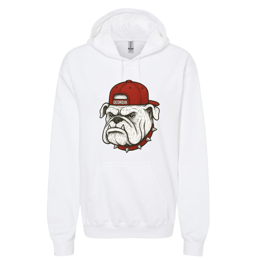 College Inspired Hoodie (Backwards Hat)