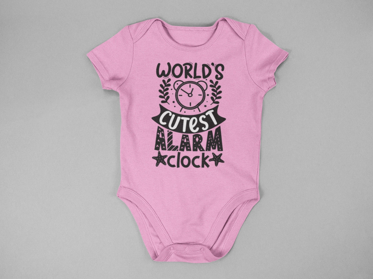 World's Cutest Alarm Clock   onesie