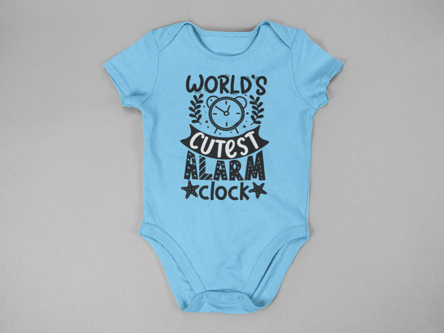 World's Cutest Alarm Clock   onesie